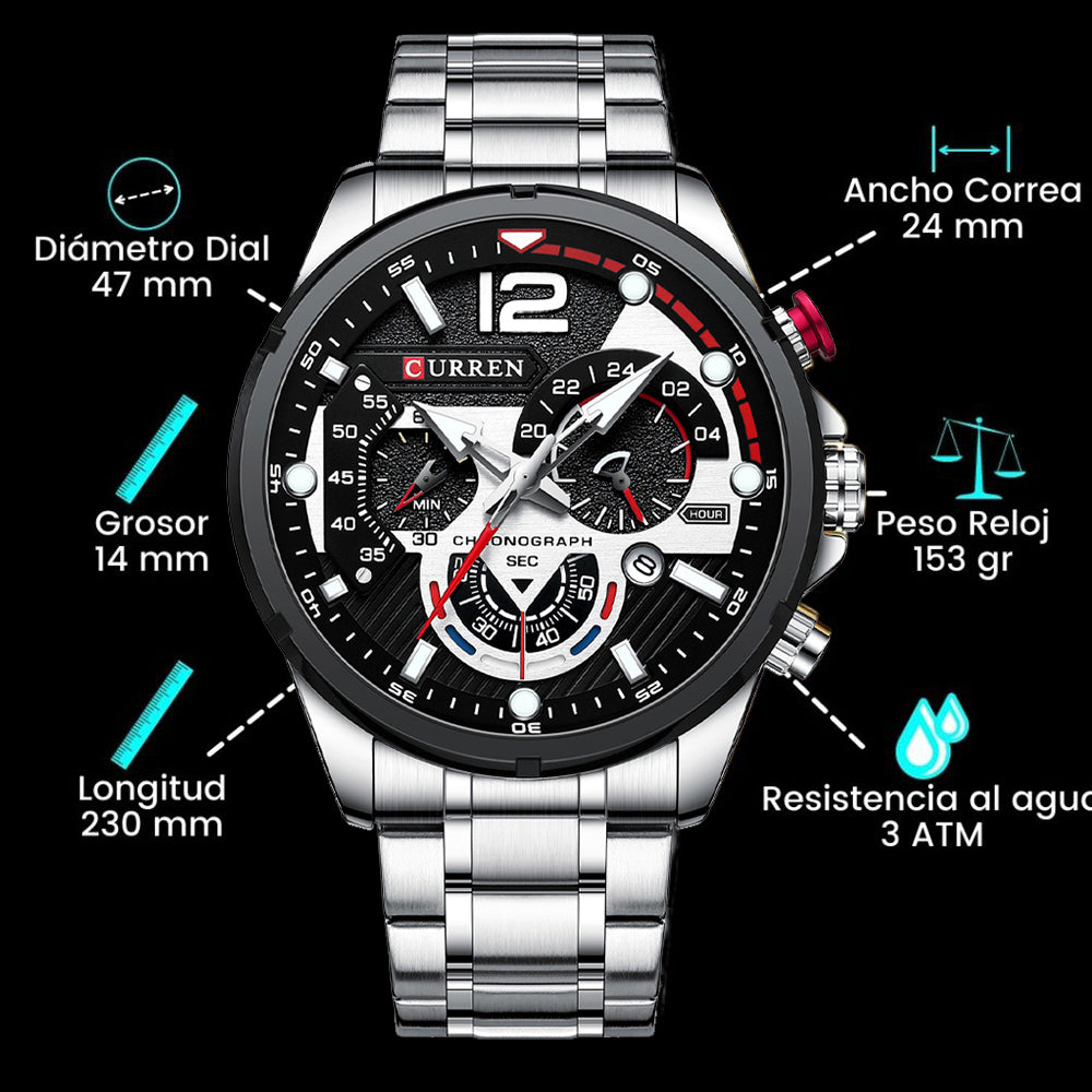 RELOJ DE LUJO - CURREN REF.8395