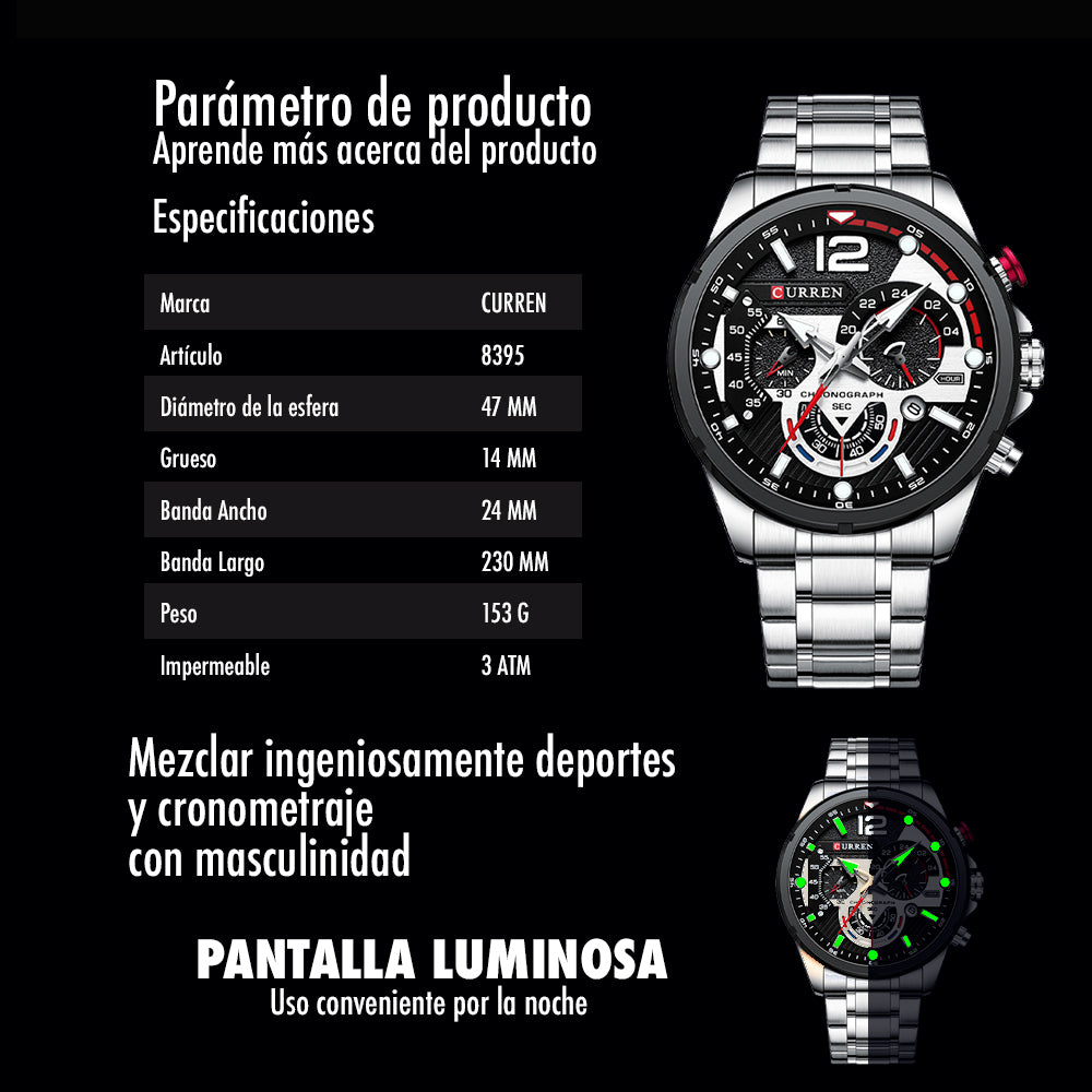 RELOJ DE LUJO - CURREN REF.8395